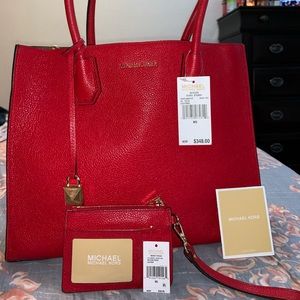 Like new AUTHENTIC MK Mercer XL bag